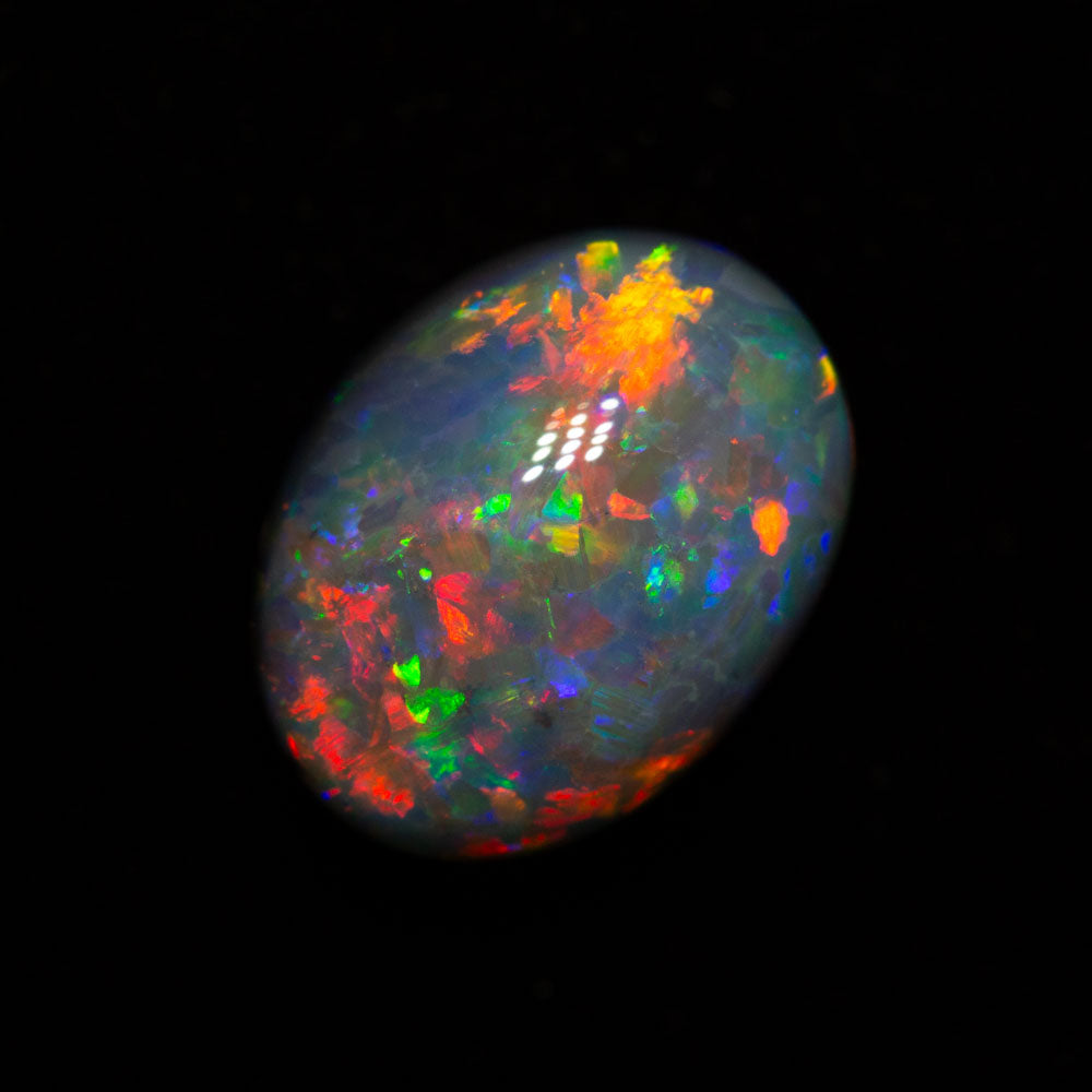 3.26 ct black opal 10.5x8x6.3mm