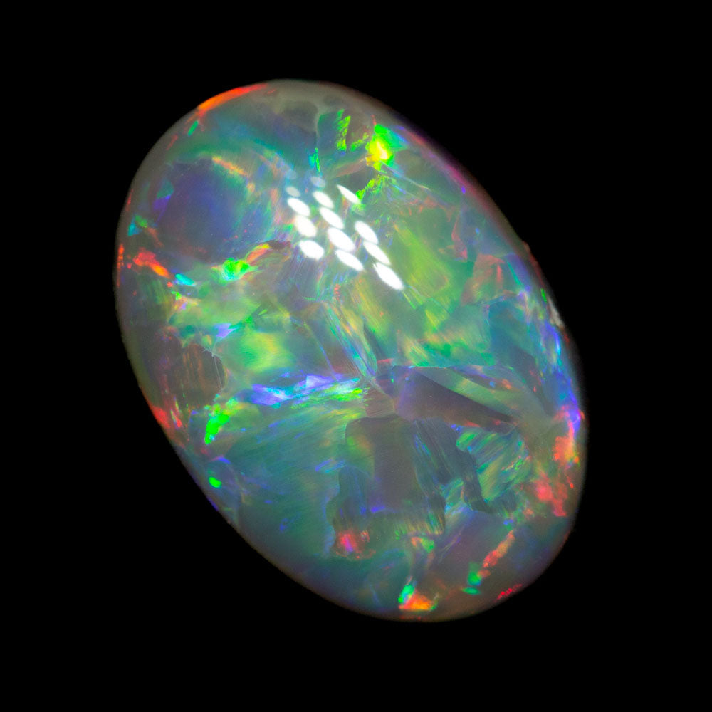 3.28 ct gem dark opal 12.3x8.5x5mm