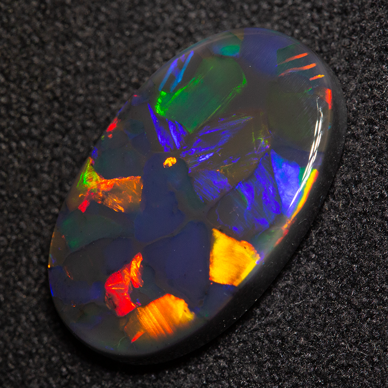 3.32 ct black opal 14.9x8.9x3.5mm