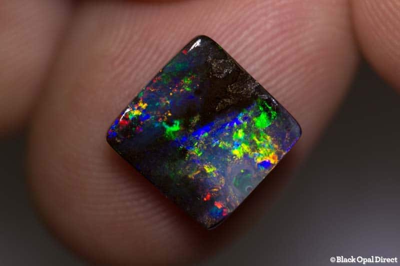 3.37 ct boulder opal square 10x10x3mm