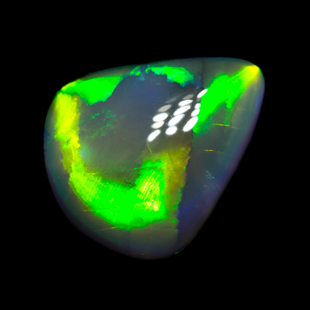 3.41 ct gem black opal 12.4x10.4x4.4mm