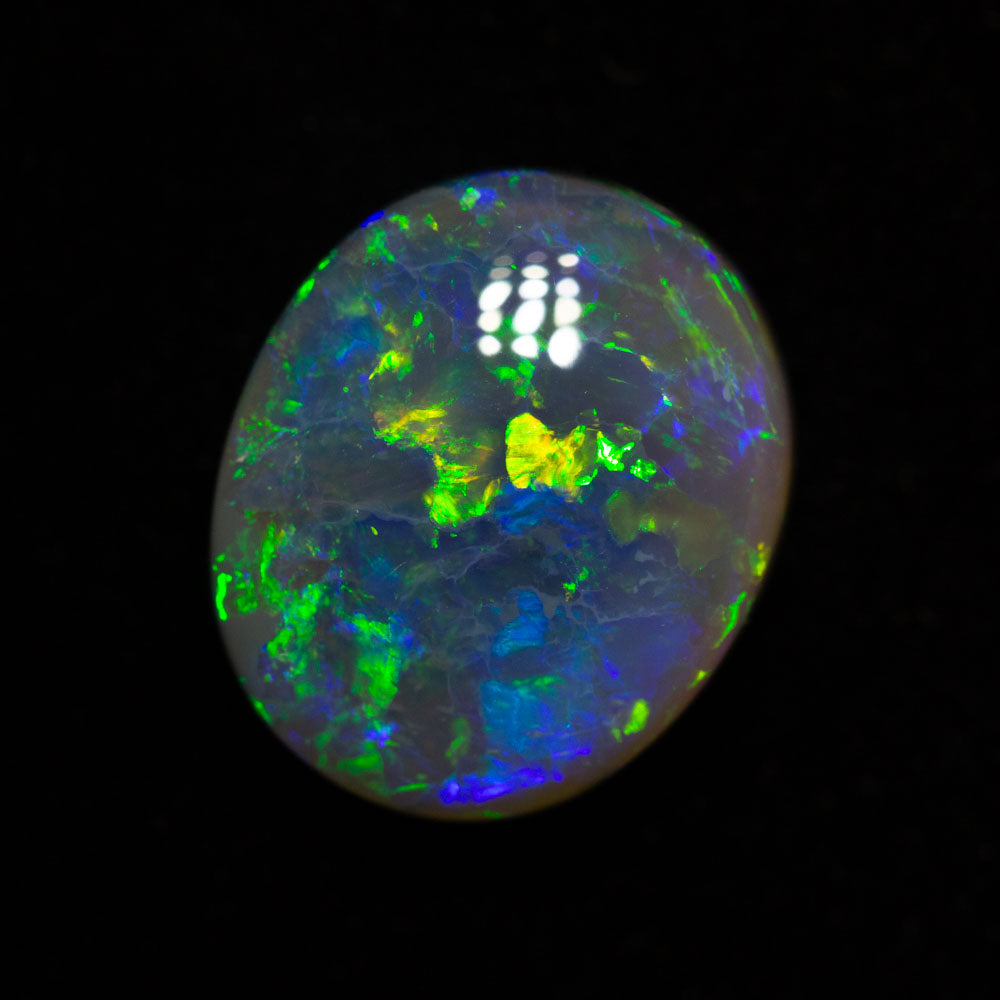 3.42 ct black opal 11.8x10x4.6mm