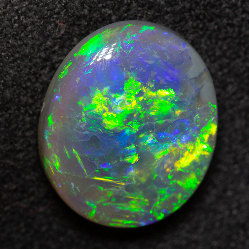 3.42 ct black opal 11.8x10x4.6mm
