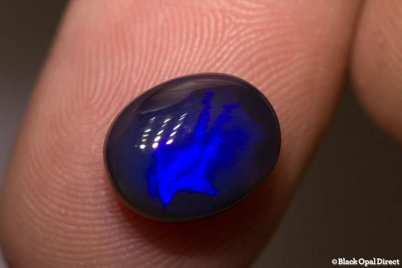 3.42 ct black opal 11.5x9x5mm