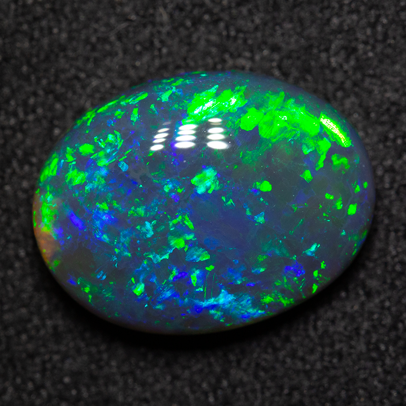 3.43 ct black opal 12.4x9.4x4.5mm