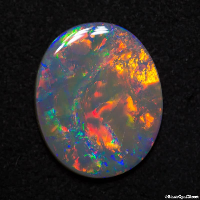 3.45 ct light opal 15x12.5x3mm