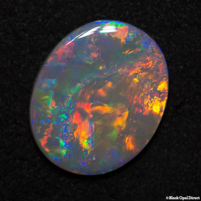 3.45 ct light opal 15x12.5x3mm