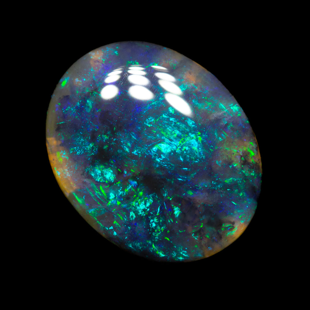 3.46 ct black opal 14.2x11.4x3.1mm