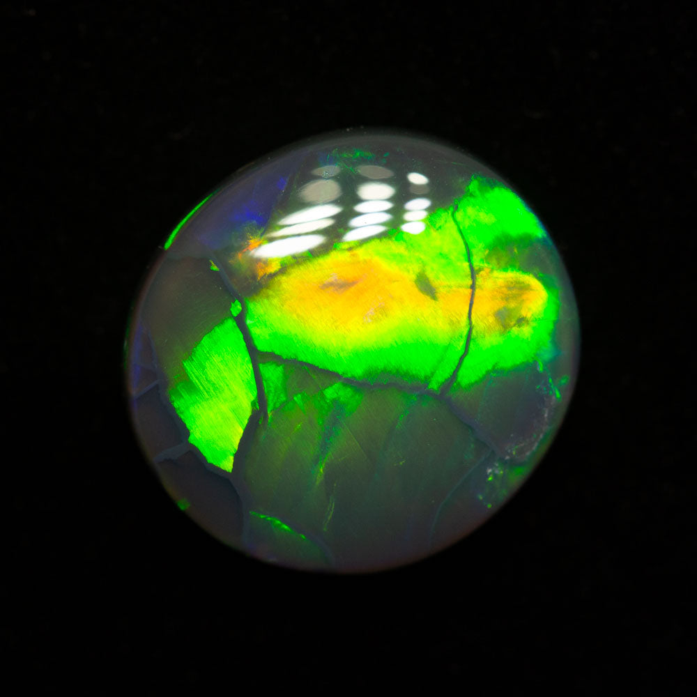 3.48 ct black opal 12x11.2x4.1mm