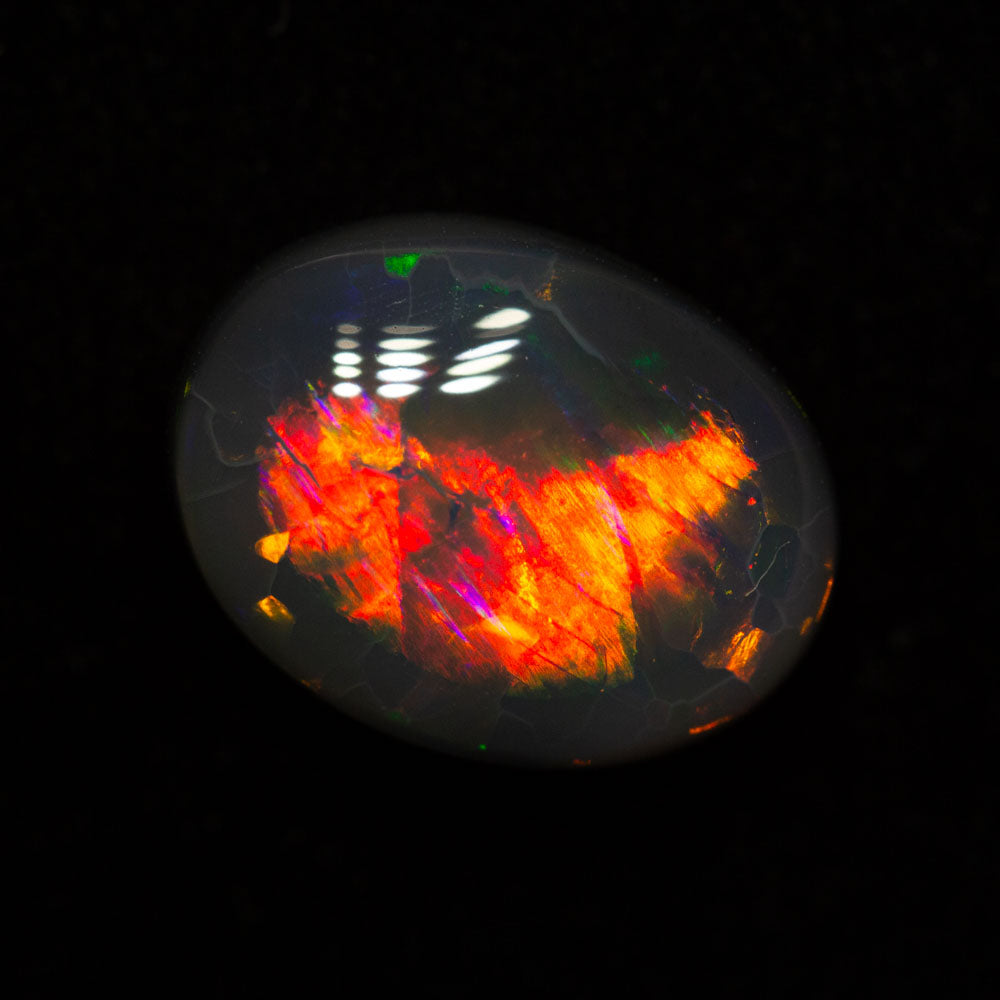 3.53 ct black opal 11.8x9.2x5.1mm