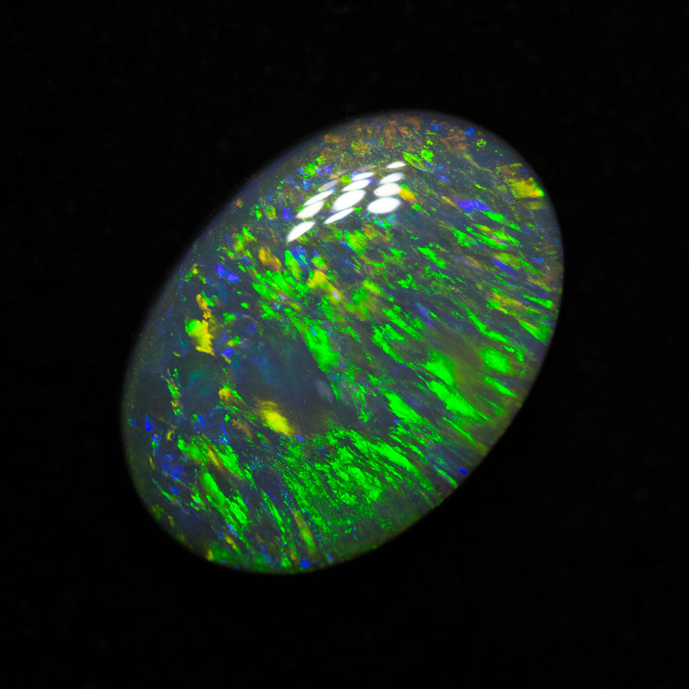 3.54 ct black opal 13.1x9.3x4.2mm