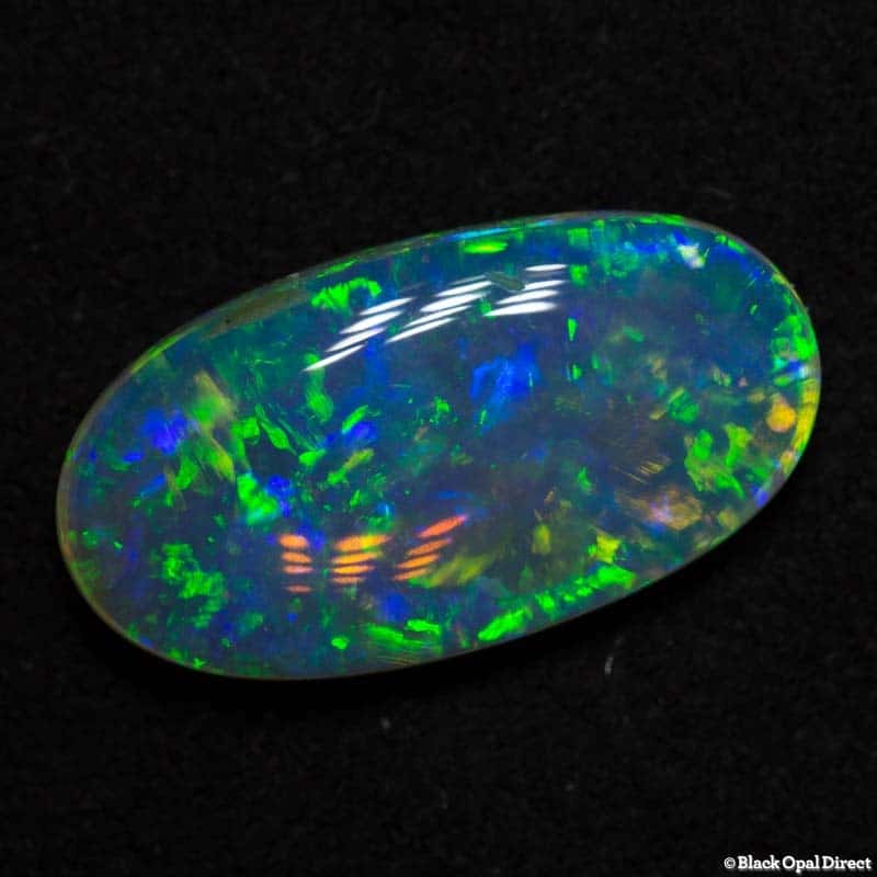 3.57 ct double sided crystal opal 15.5x8x3.5mm