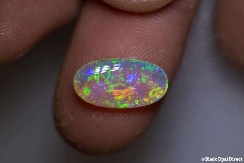 3.57 ct double sided crystal opal 15.5x8x3.5mm