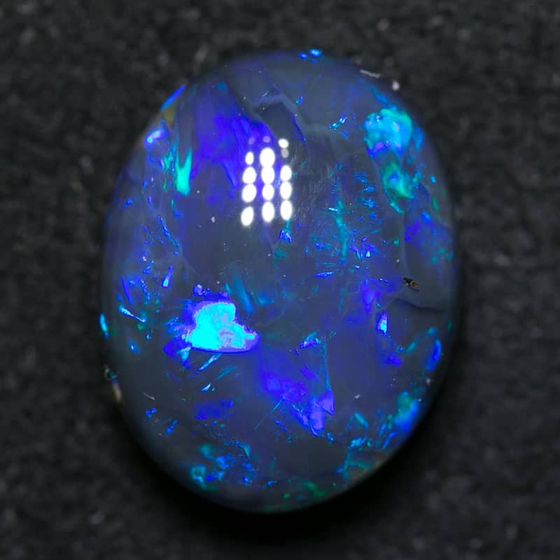 3.59 ct black opal 11.5x9x5.5mm