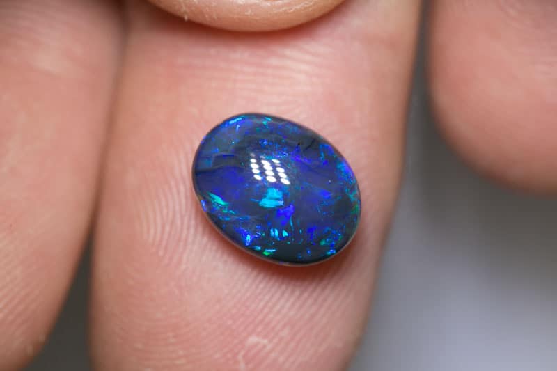 3.59 ct black opal 11.5x9x5.5mm