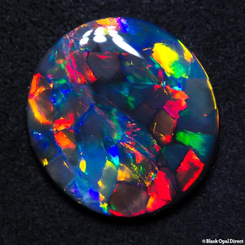 3.60ct gem black opal5