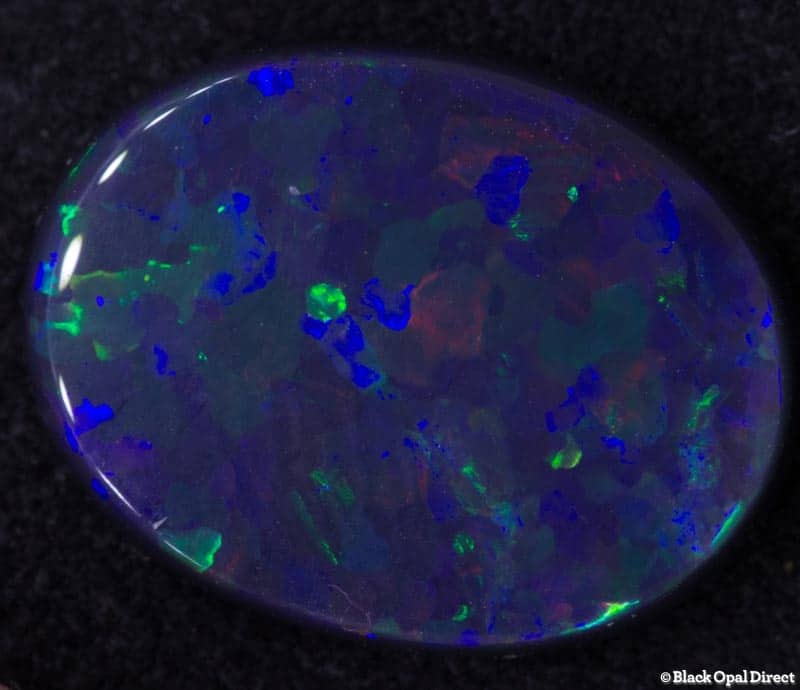 3.66 ct black opal 15x11.5x3mm