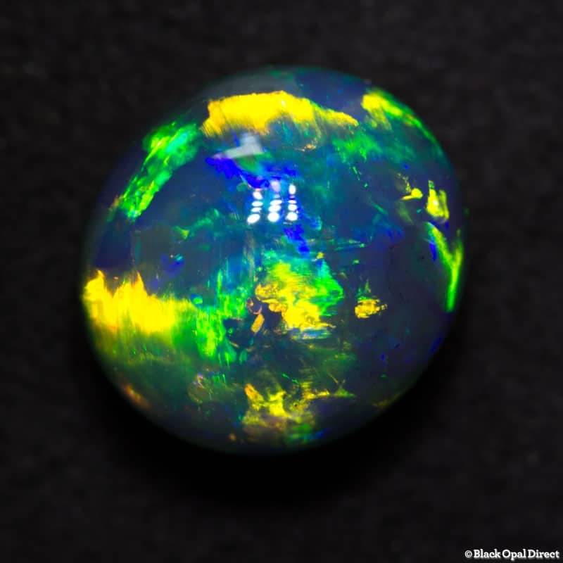 3.81ct gem black opal4
