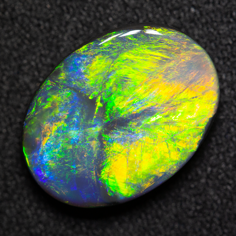 3.88 ct black opal 13.8x10.4x4mm