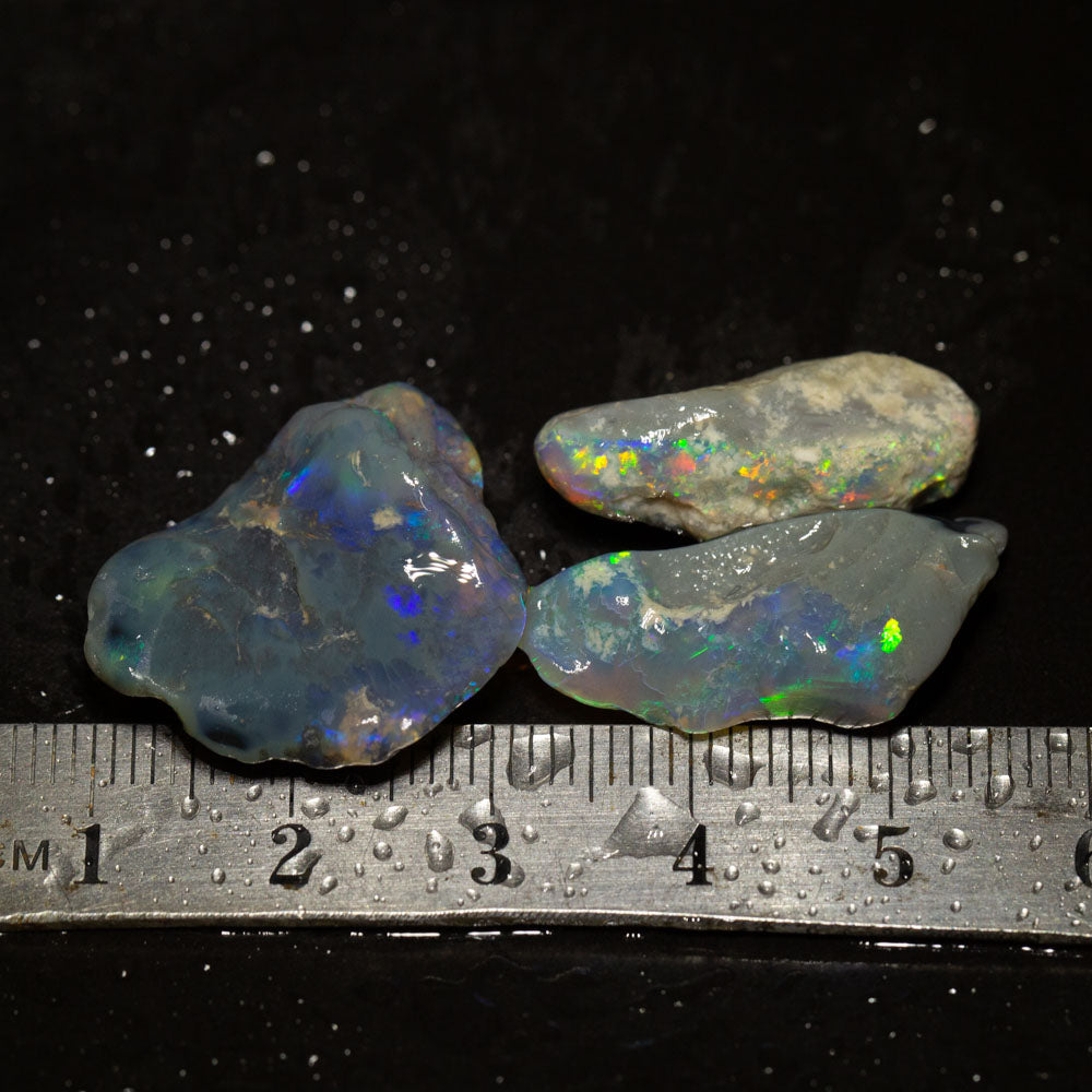 31 ct rough opal parcel 3pc