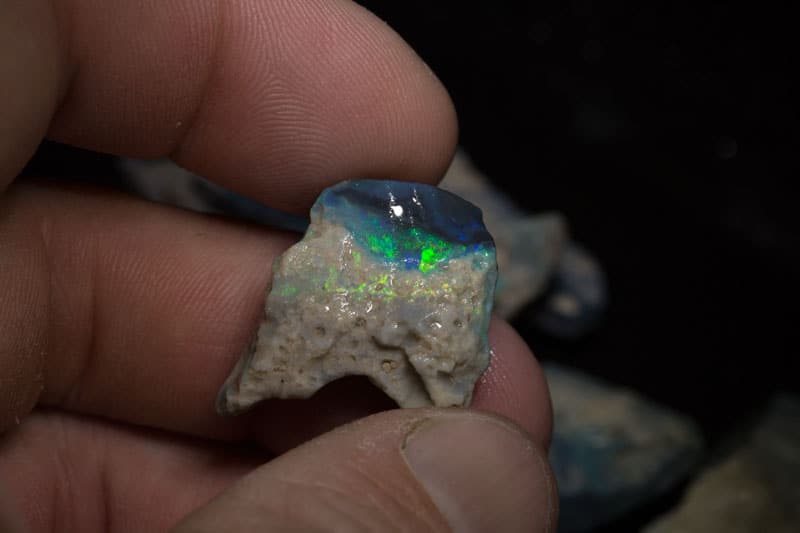 340 ct rough opal parcel for advanced opal cutters