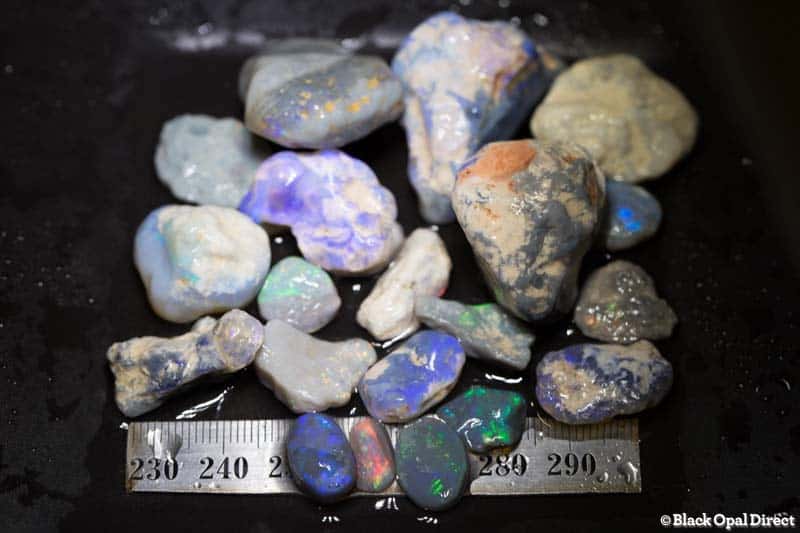 347 cr rough opal parcel for intermediate opal cutters