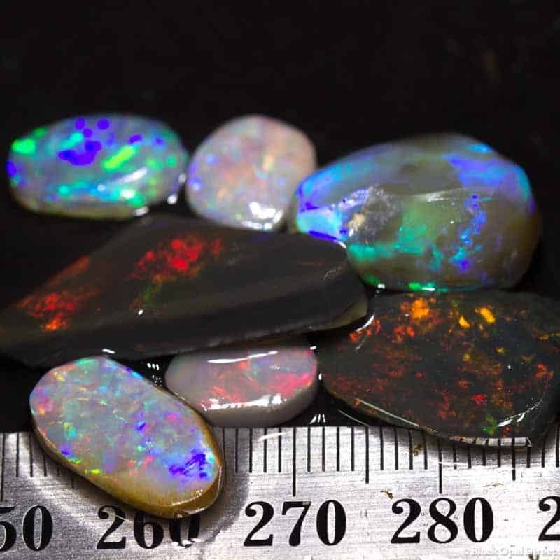 35 ct opal rubs 7 pieces7