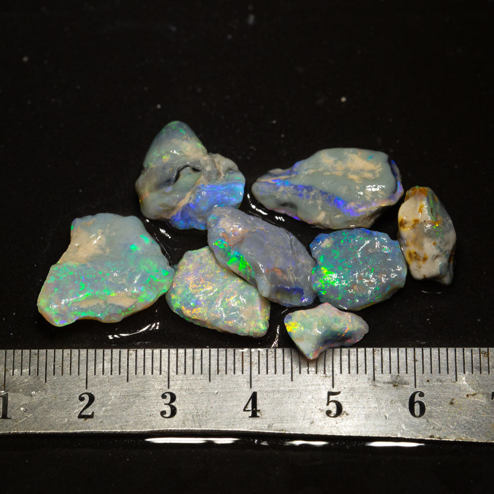 36 ct rough opal parcel 8pc