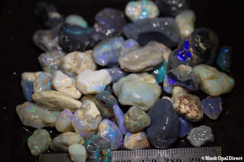 370 ct rough opal parcel for beginners