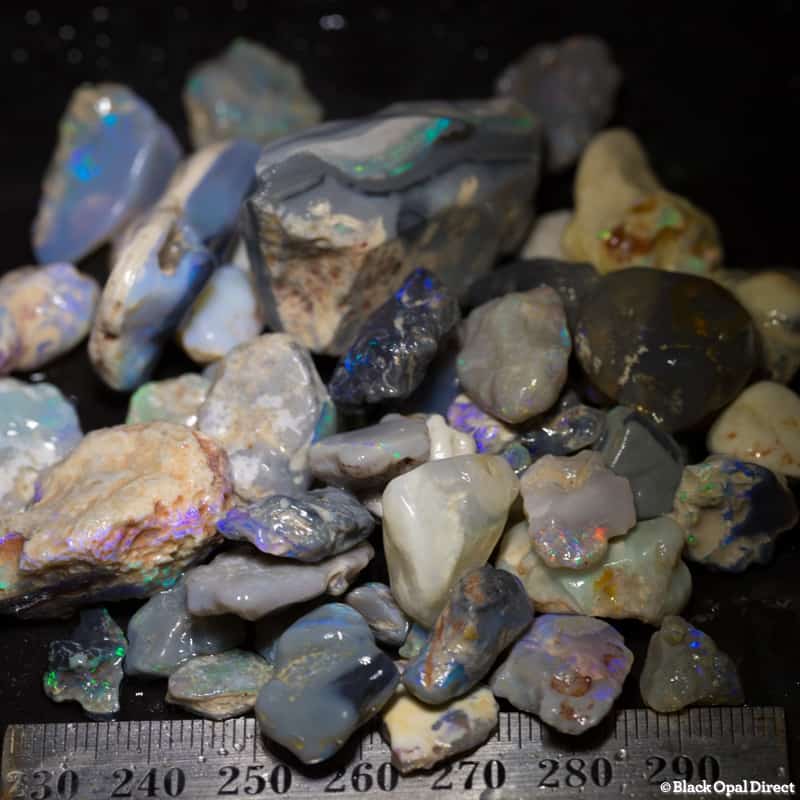 396ct rough opal parcel