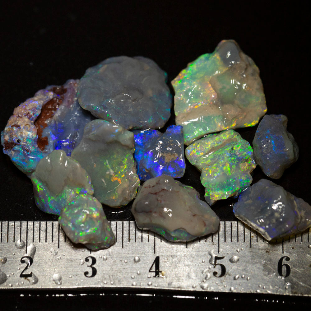 39 ct rough opal parcel 11pc