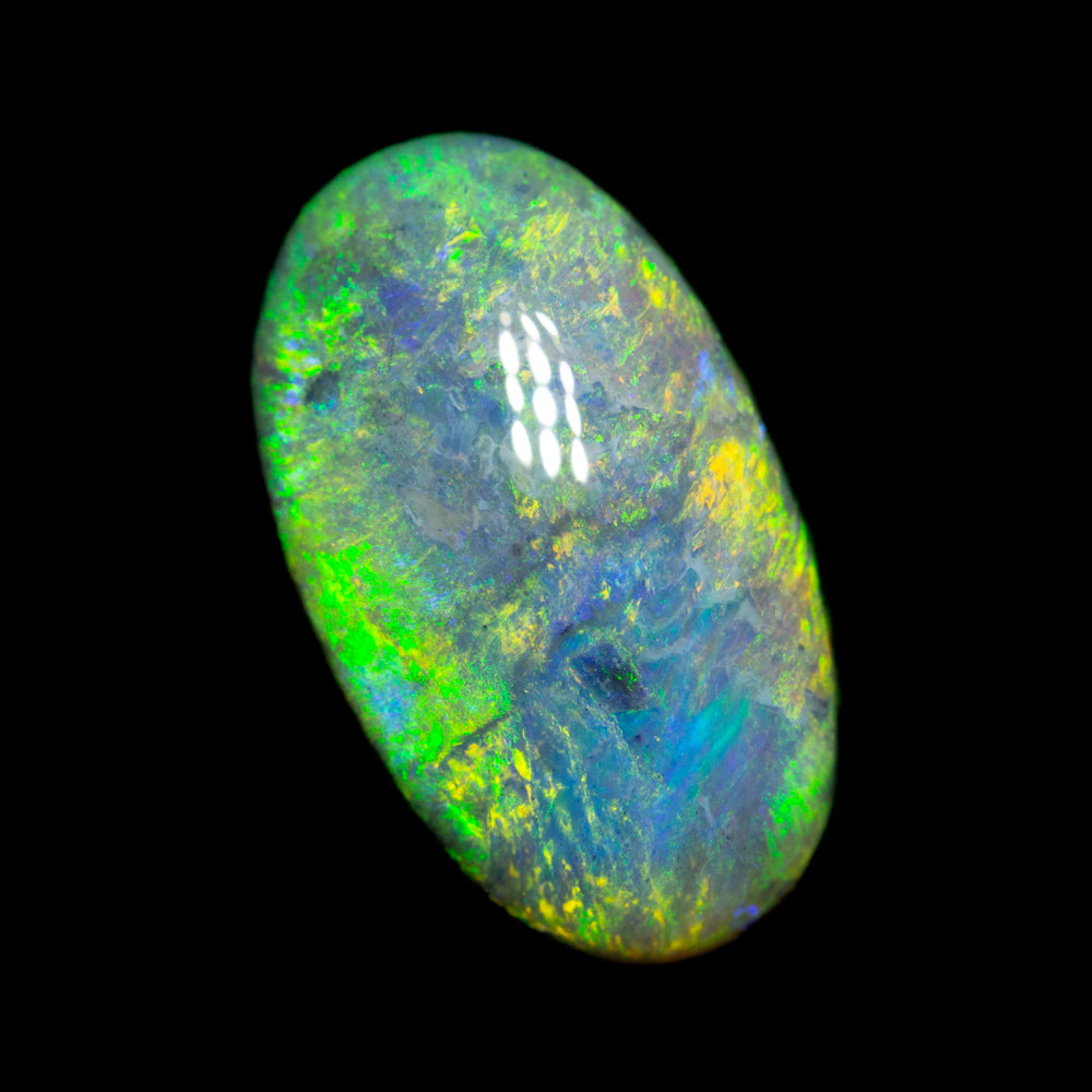 4.00 ct dark opal 14.5x8.5x5.2mm