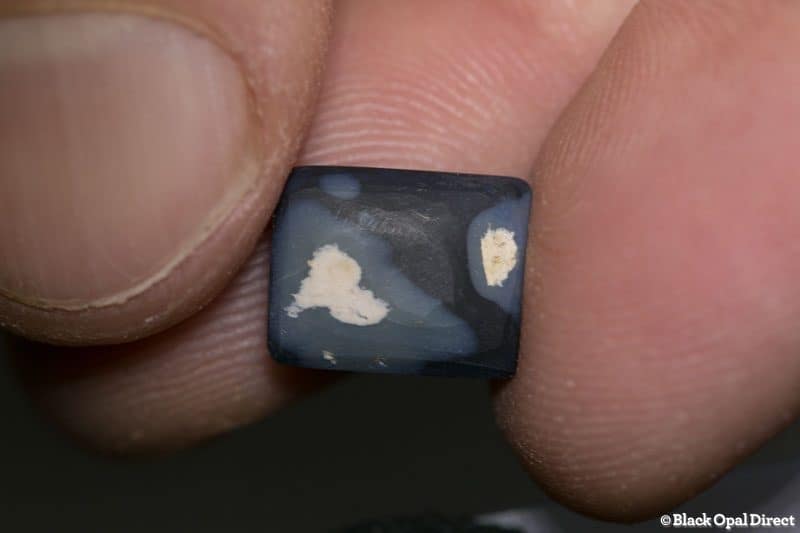 4.02 ct black opal cushion cut 11x9x5mm