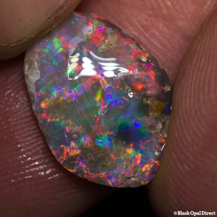 4.02 ct rubbed opal piece 16mm across