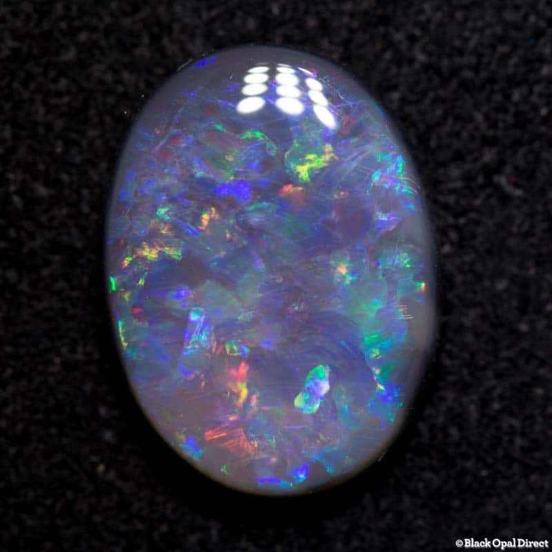 4.06 ct black opal 14x10x4mm