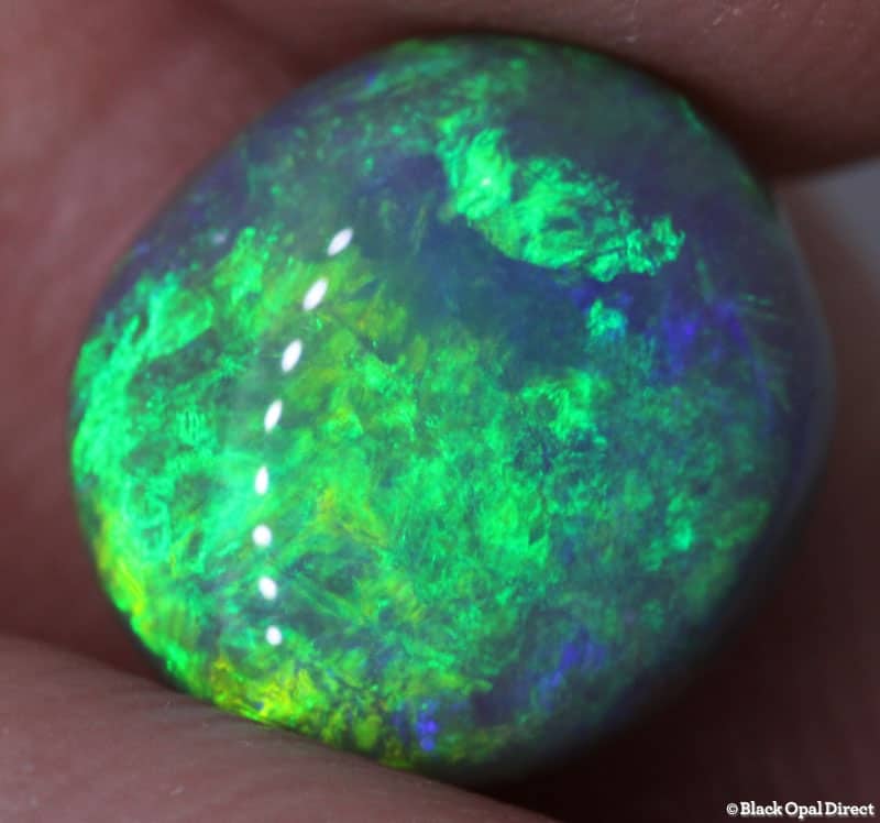 4.06 ct dark opal 12x11x5mm