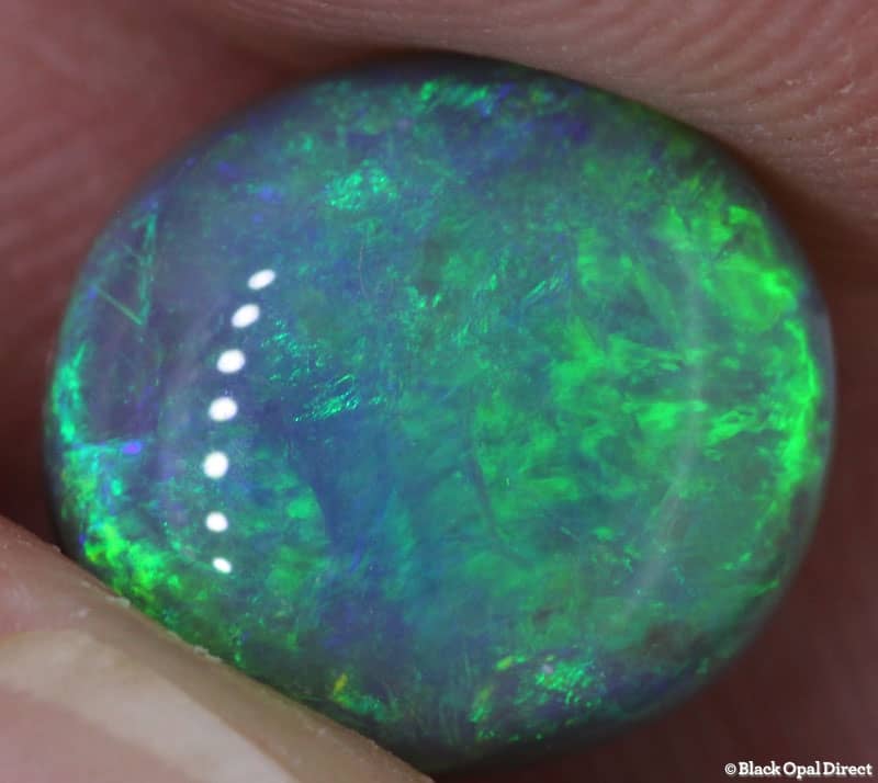 4.06 ct dark opal 12x11x5mm