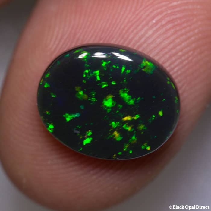 4.07 ct black opal 13x10x4mm