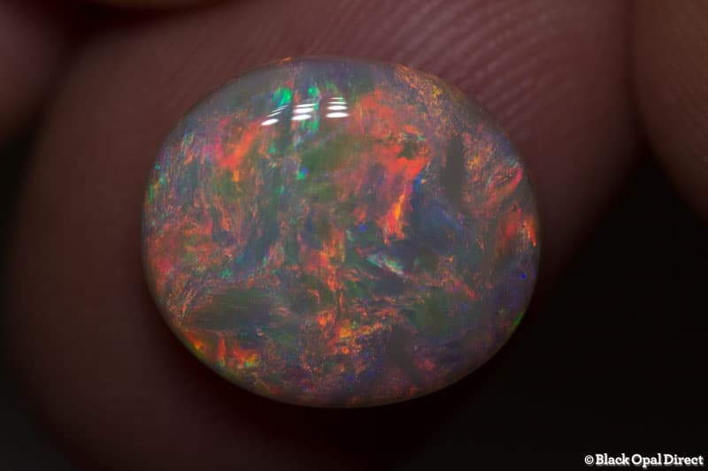4.34 ct white opal 13x11x4mm