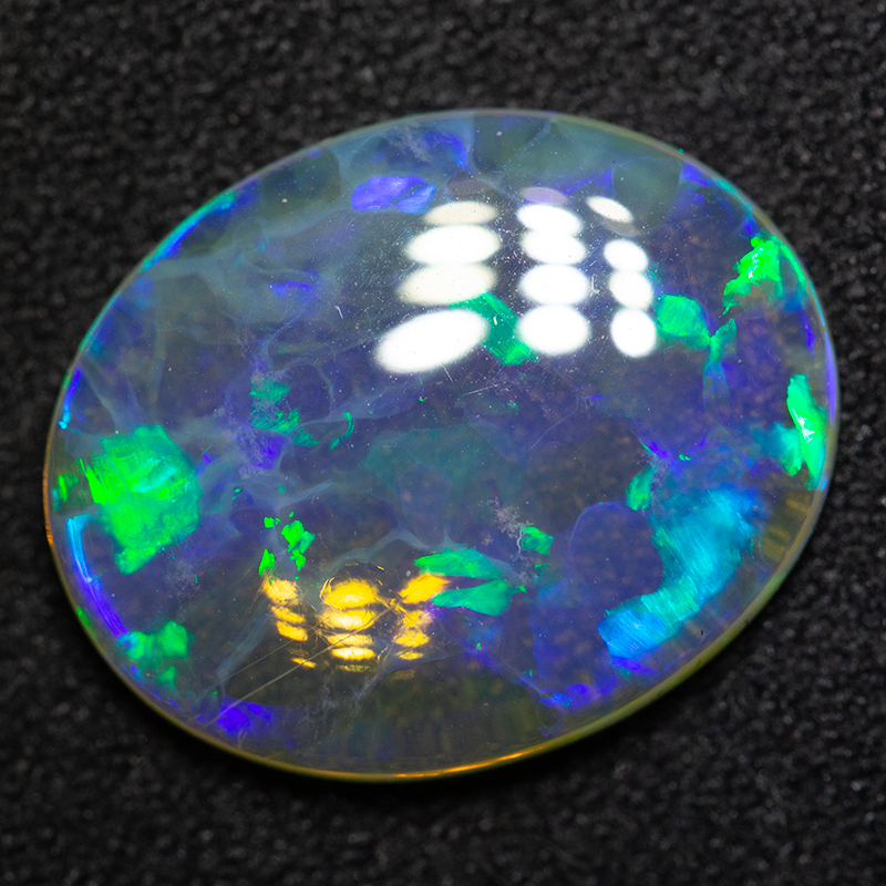 4.38 ct jelly crystal opal 15x12x3mm