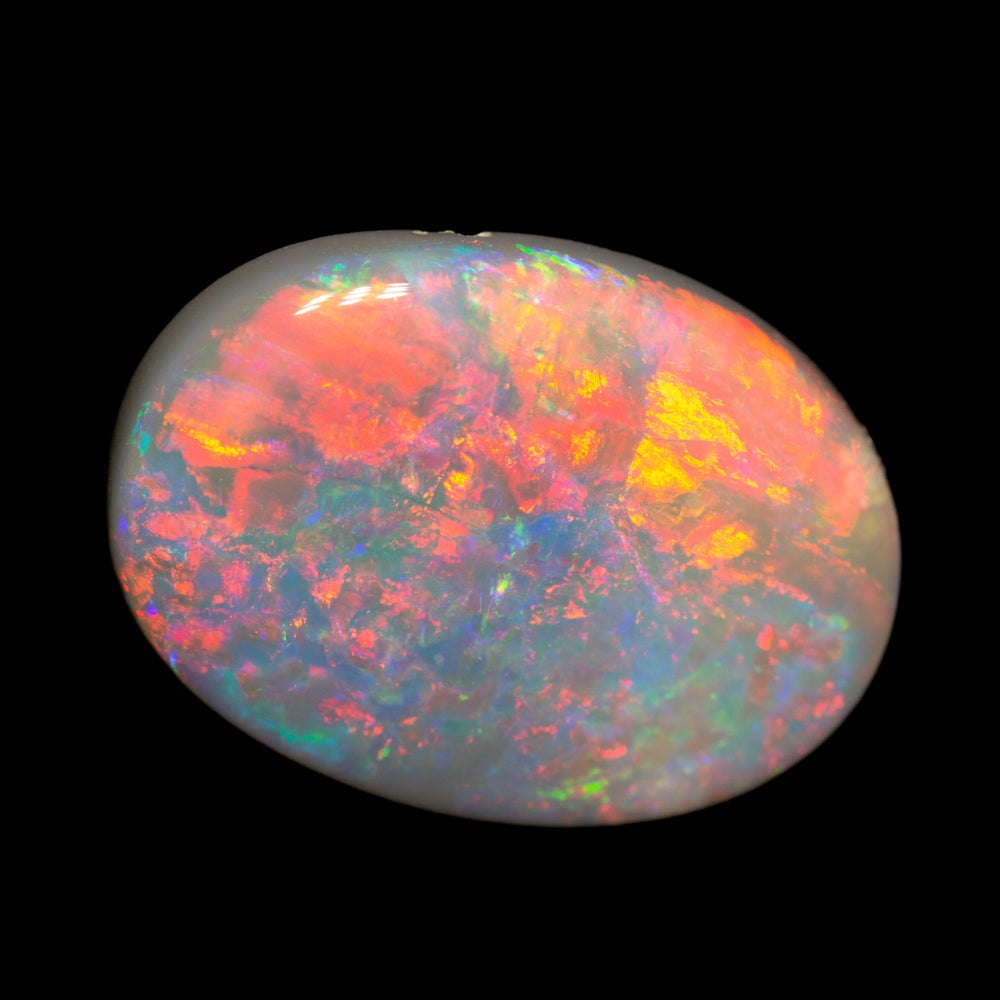4.51 ct dark opal 14.8x10.8x4.2mm