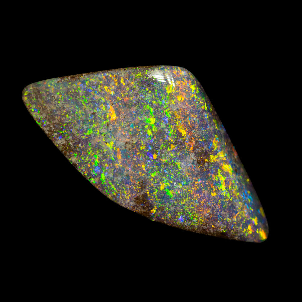 4.54 ct boulder opal 19.7x10.3x4mm