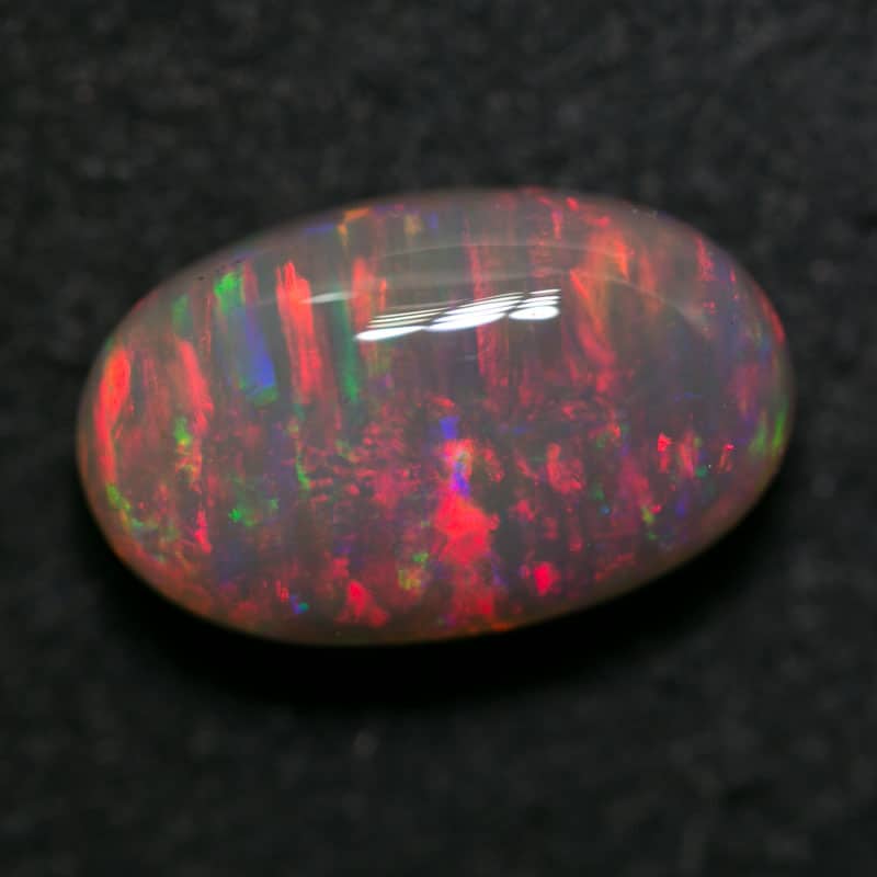 4.54 ct dark crystal opal double sided
