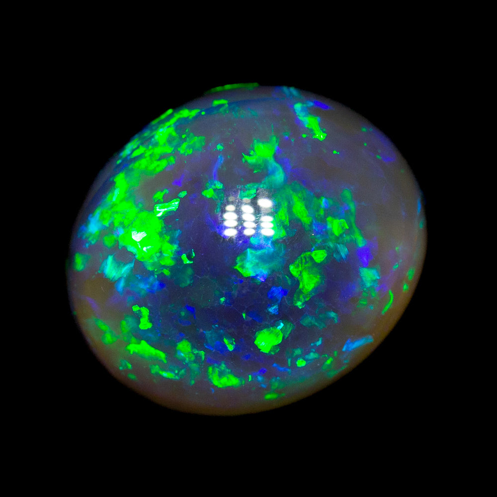 4.72 ct gem black opal 11.6x10x6.8mm