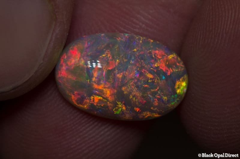 4.94 ct gem crystal opal 16x10.5x4.5mm