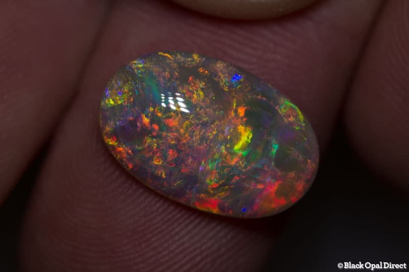 4.94 ct gem crystal opal 16x10.5x4.5mm