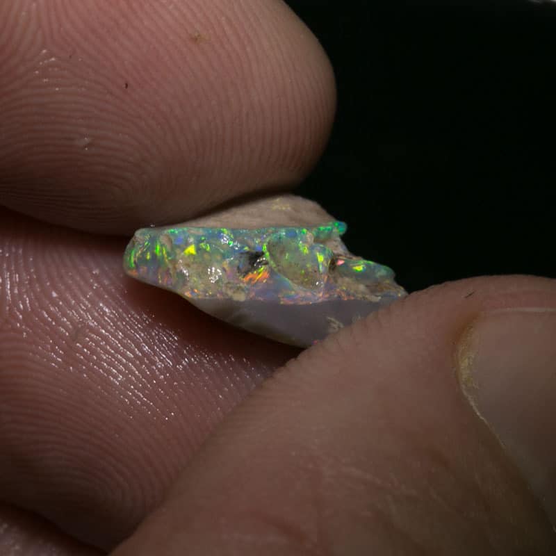 41 ct rough opal parcel for intermediate opal cutters 9 pc