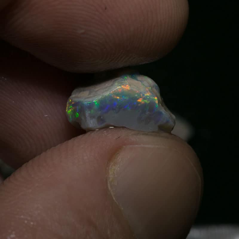 41 ct rough opal parcel for intermediate opal cutters 9 pc