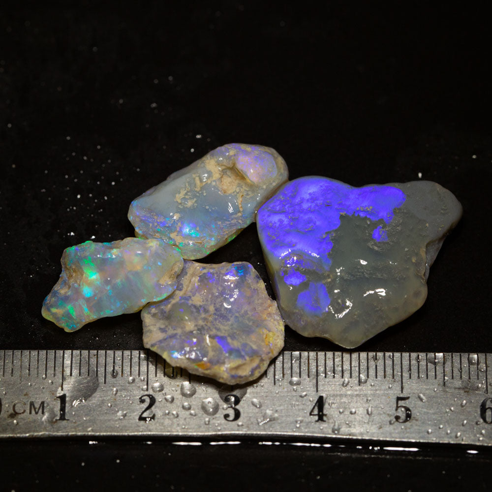 42 ct rough opal parcel 4pc