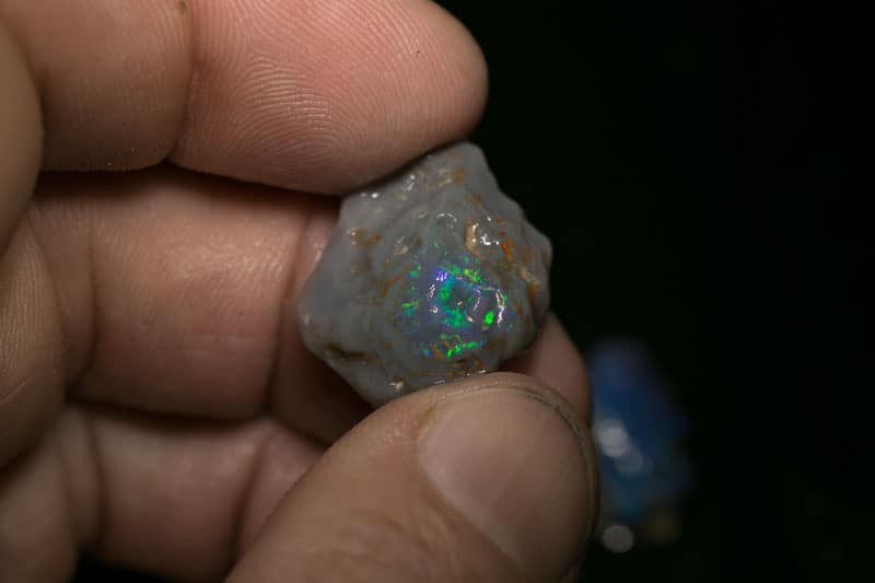 45 ct rough opal parcel 5 pc for the Intermediate opal cutter